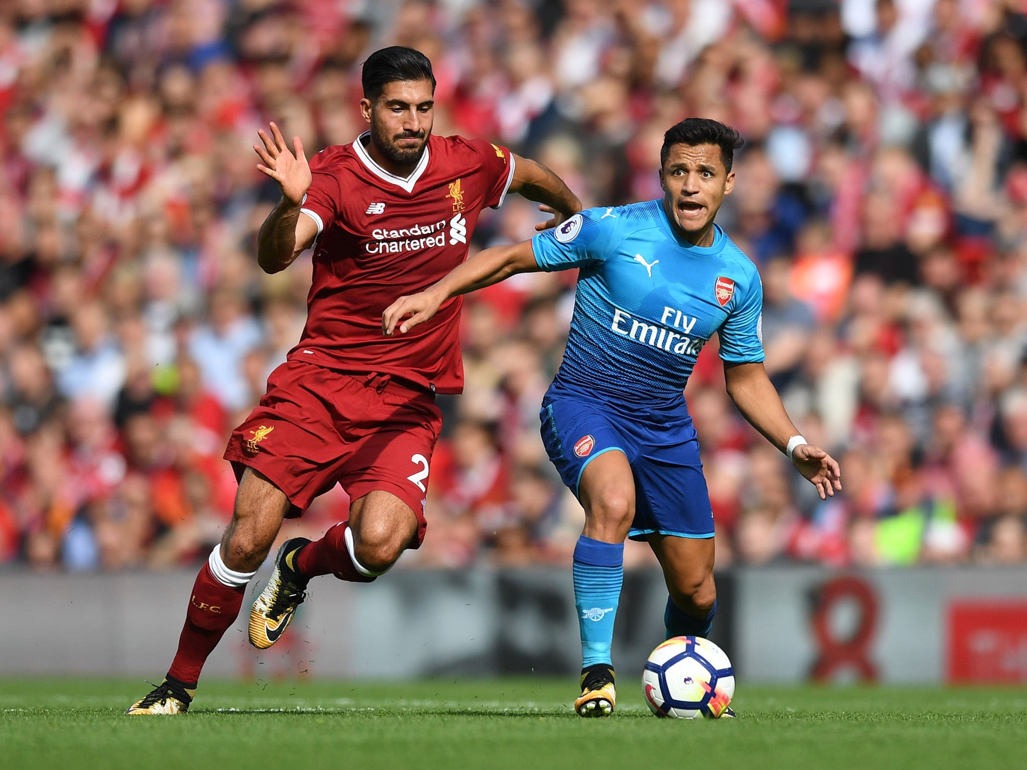 Liverpool thrashed Arsenal at Anfield back in August