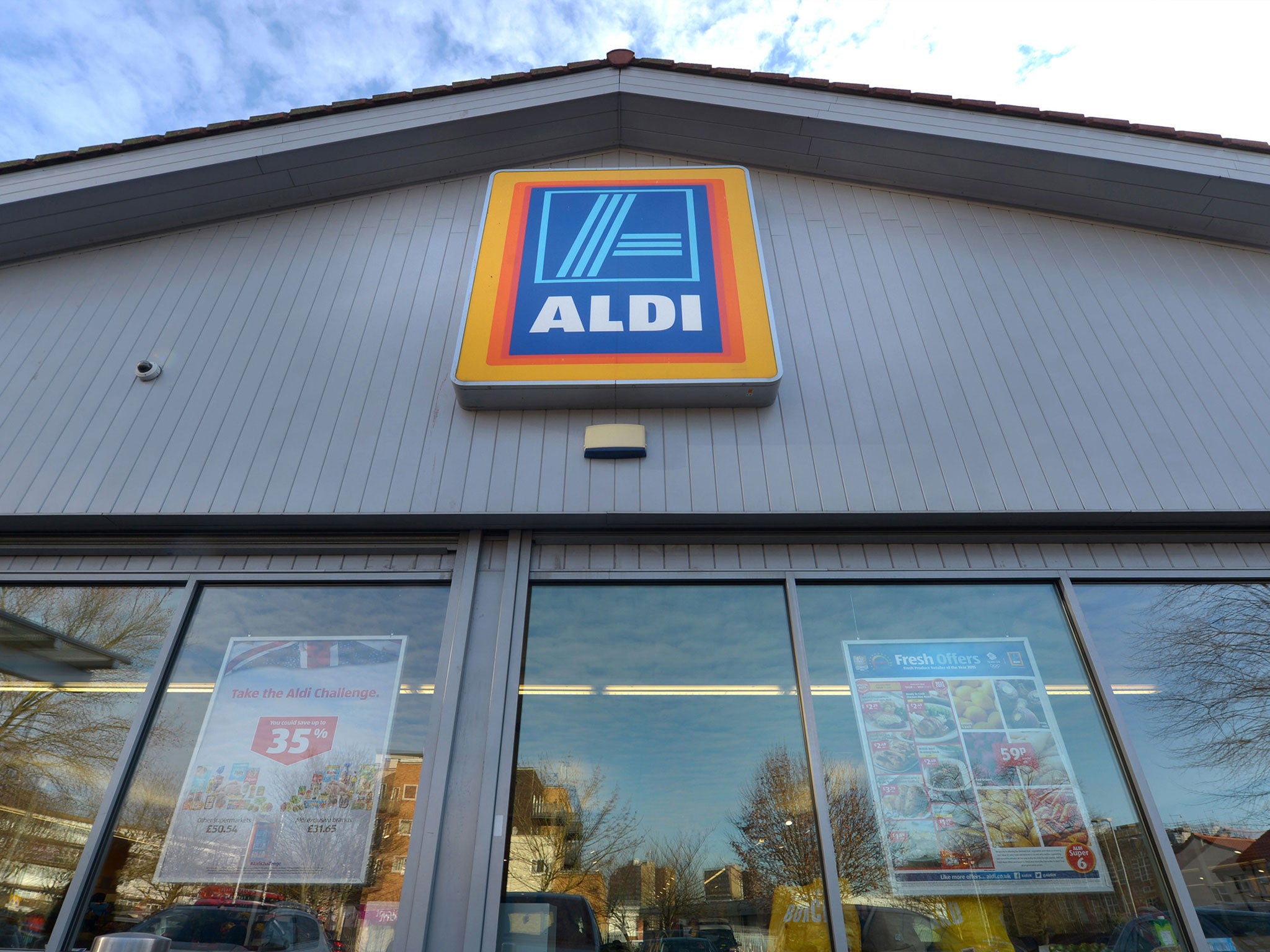 Aldi beat rival Lidl into second place with 9.1 per cent growth, according to Nielsen data