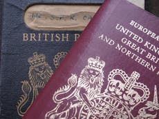 UK to switch from burgundy to blue passports after Brexit
