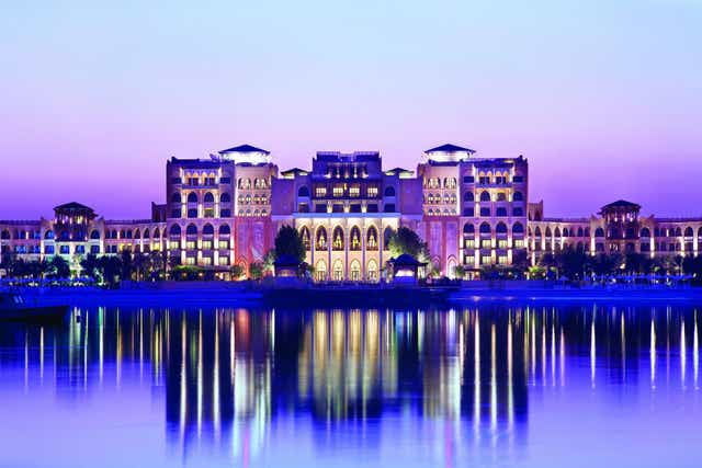 On reflection: The hotel is one of the most opulent in the UAE