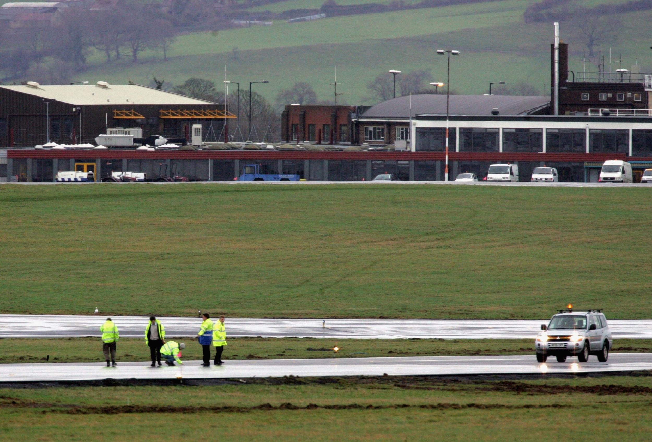 Plane Skids Off Runway At Bristol Airport Forcing Authorities To