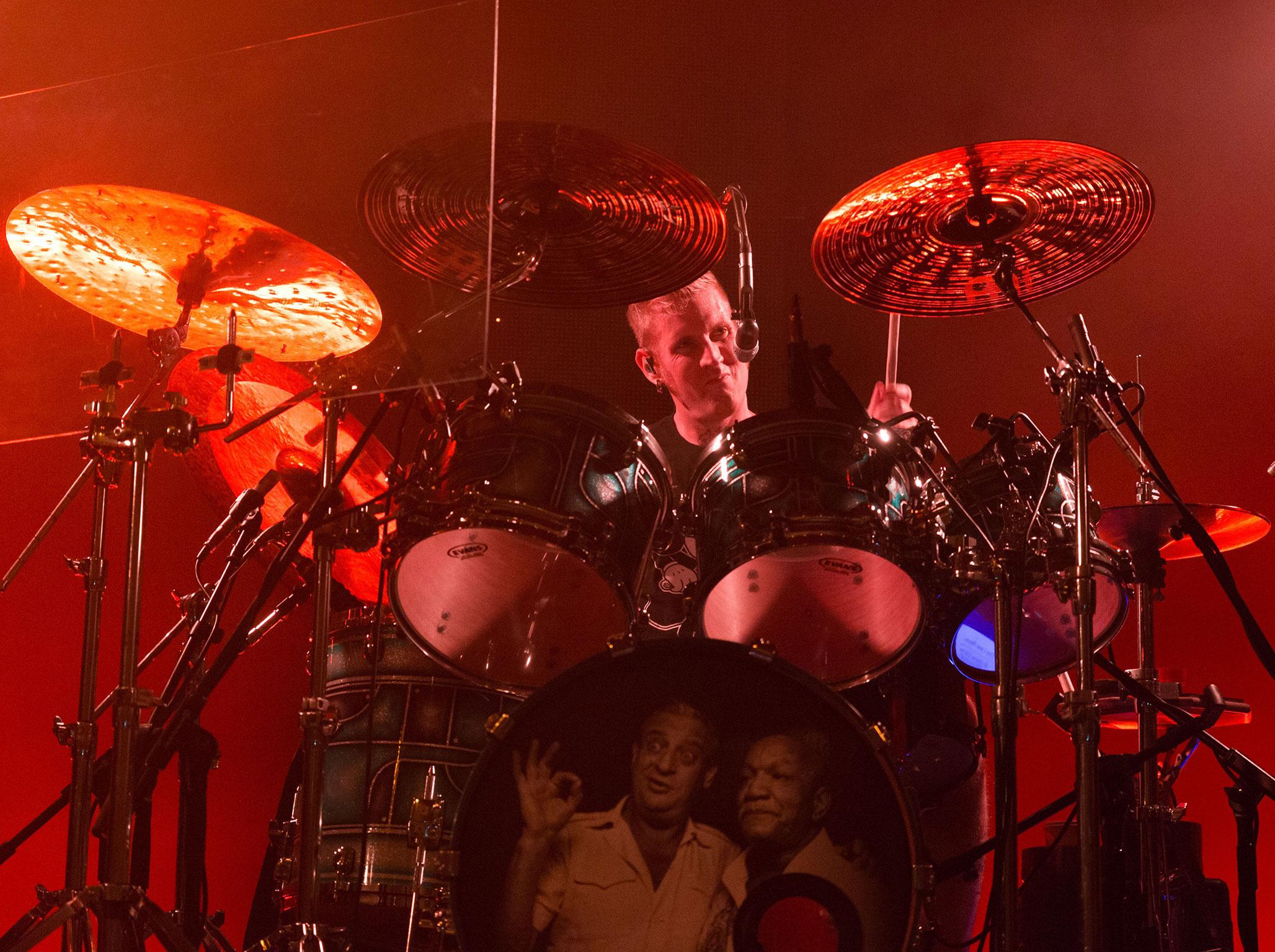 Mastodon’s mastermind Brann Dailor behind the kit