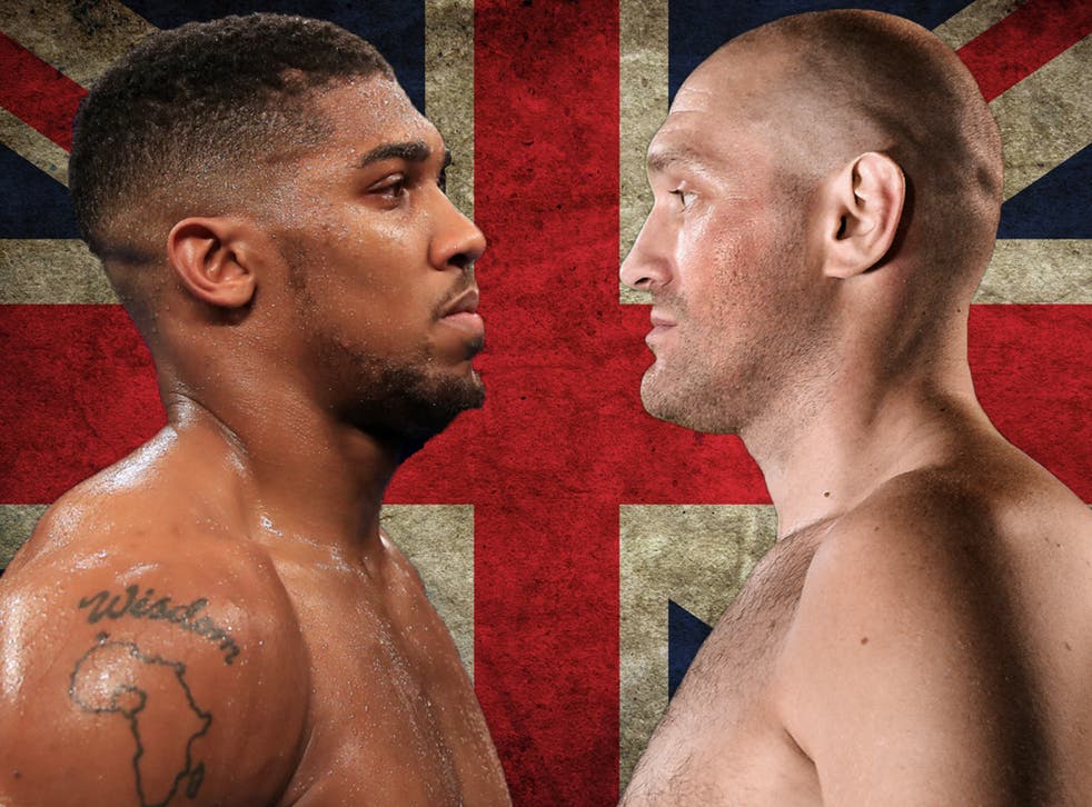 Anthony Joshua Vs Tyson Fury British Heavyweight Super Fight Is Currently Unmakeable Warns Eddie Hearn The Independent The Independent