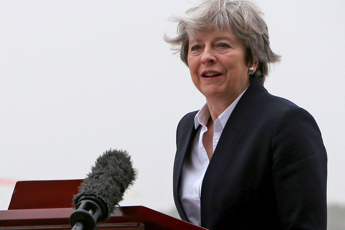 Theresa May responds to her