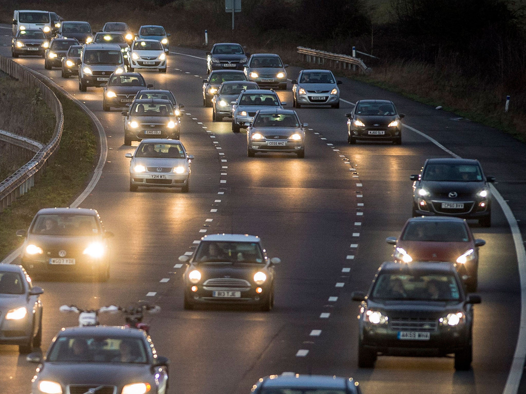 More than 100 people are killed or injured on the hard shoulder every year, police say