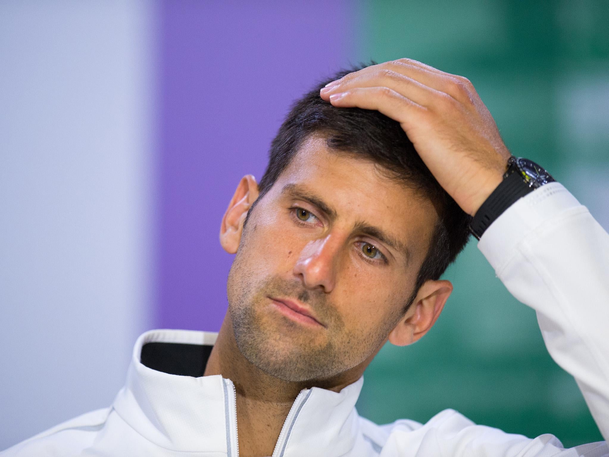 Djokovic has pulled out of two tournaments in a day