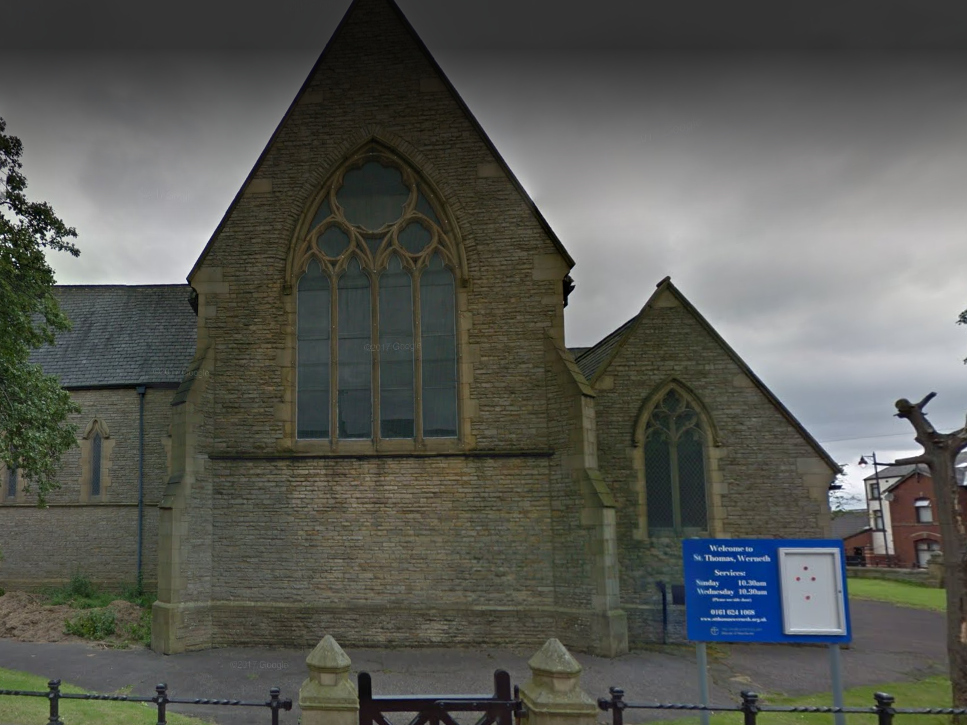 Mr Andrewes said his area was 'not a white, middle-class parish with lots of people coming to church'