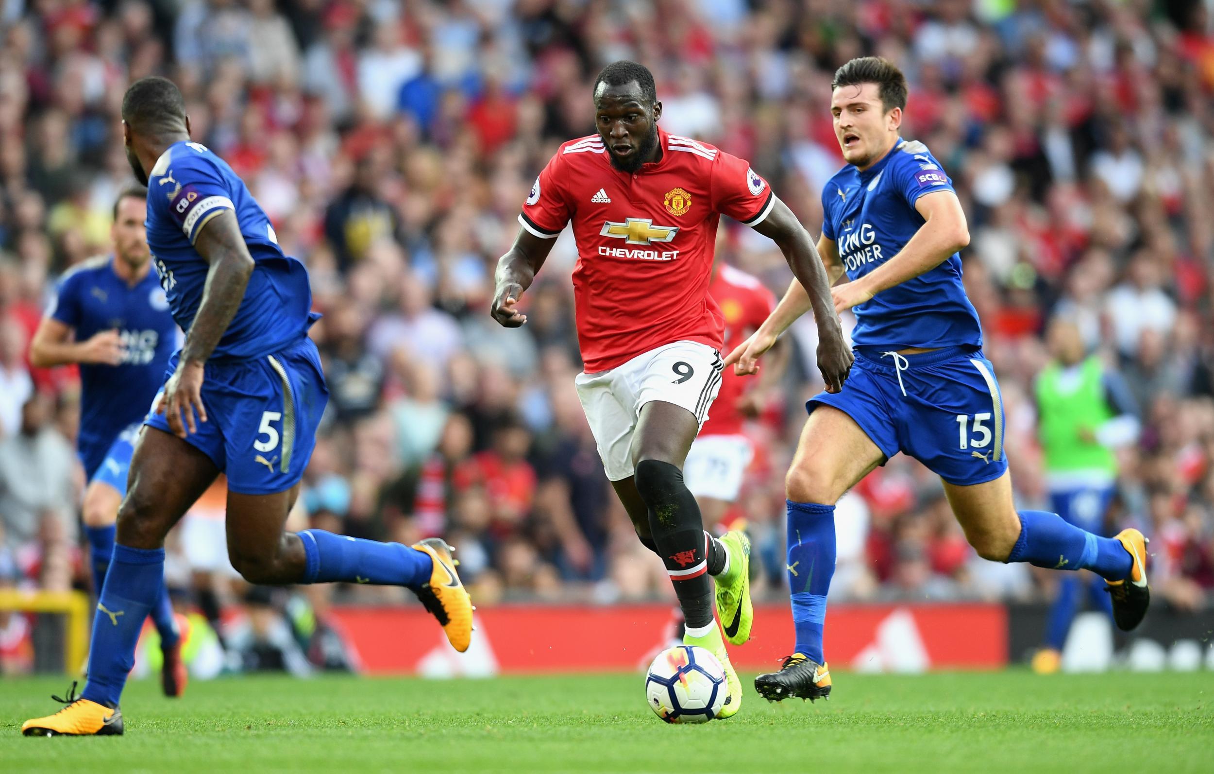 Manchester United won 2-0 in their last meeting with Leicester