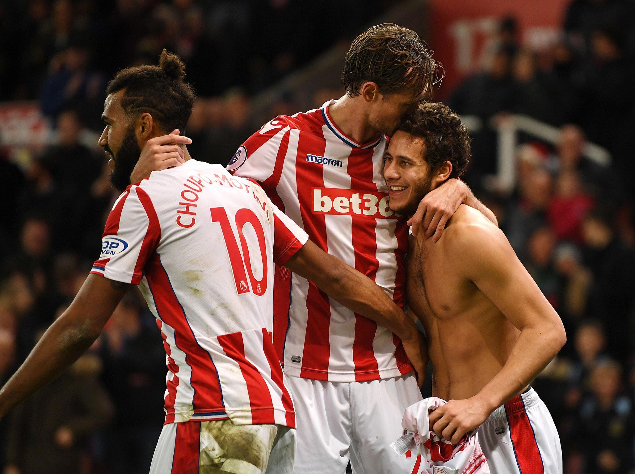 Stoke bagged a priceless win to ease the pressure on Hughes