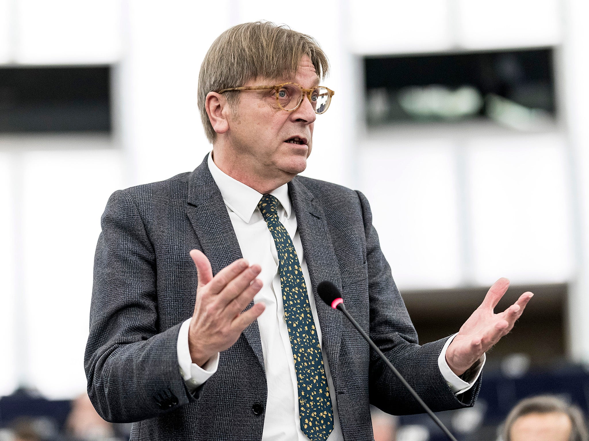 The European Parliament's chief Brexit negotiator has openly mocked the UK's new blue passports