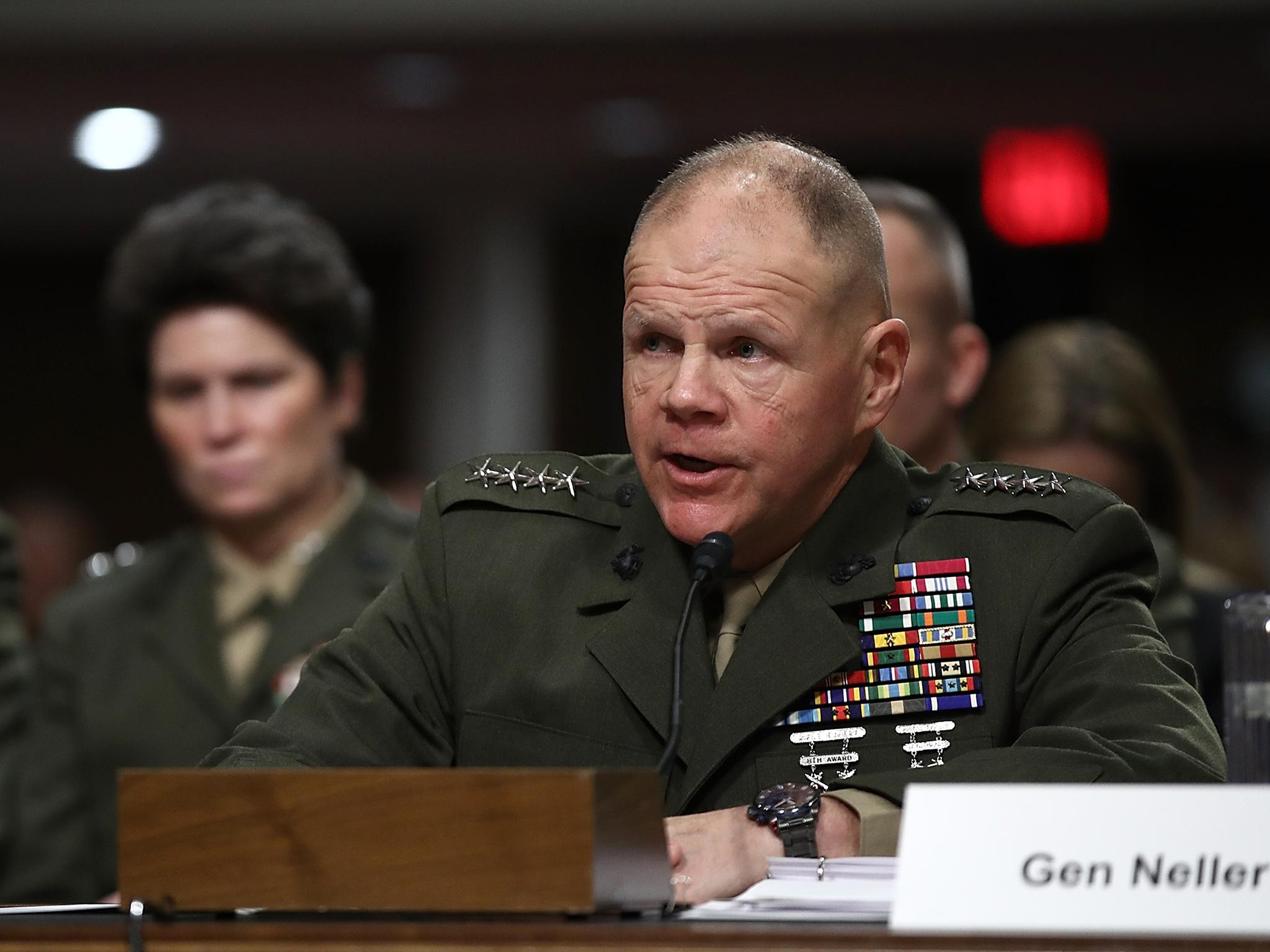 Commandant of the Marine Corps General Robert Neller says he expects the Pacific and Russia to be the focus of future conflicts outside of the Middle East