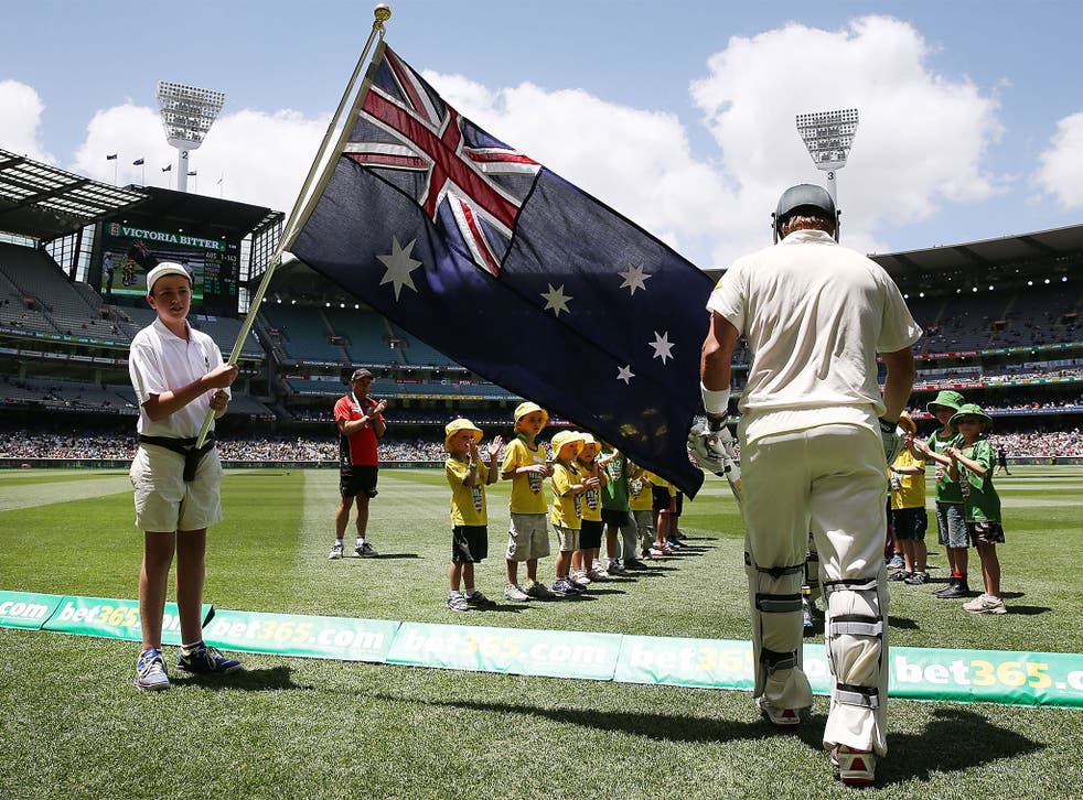 The MCG welcomes Australia's batsmen in the 2013 Ashes