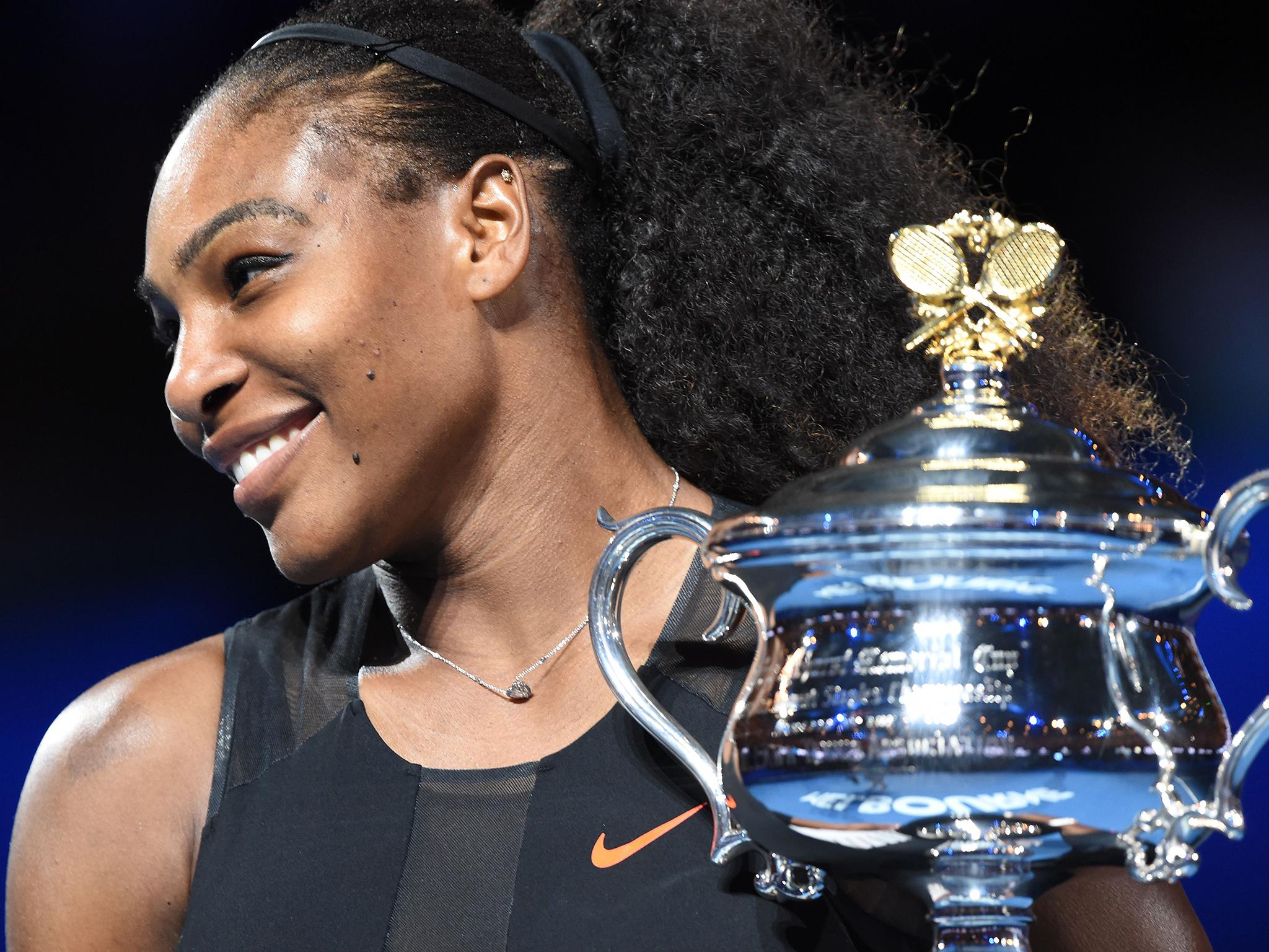 Williams won the tournament a year ago but won't defend her title