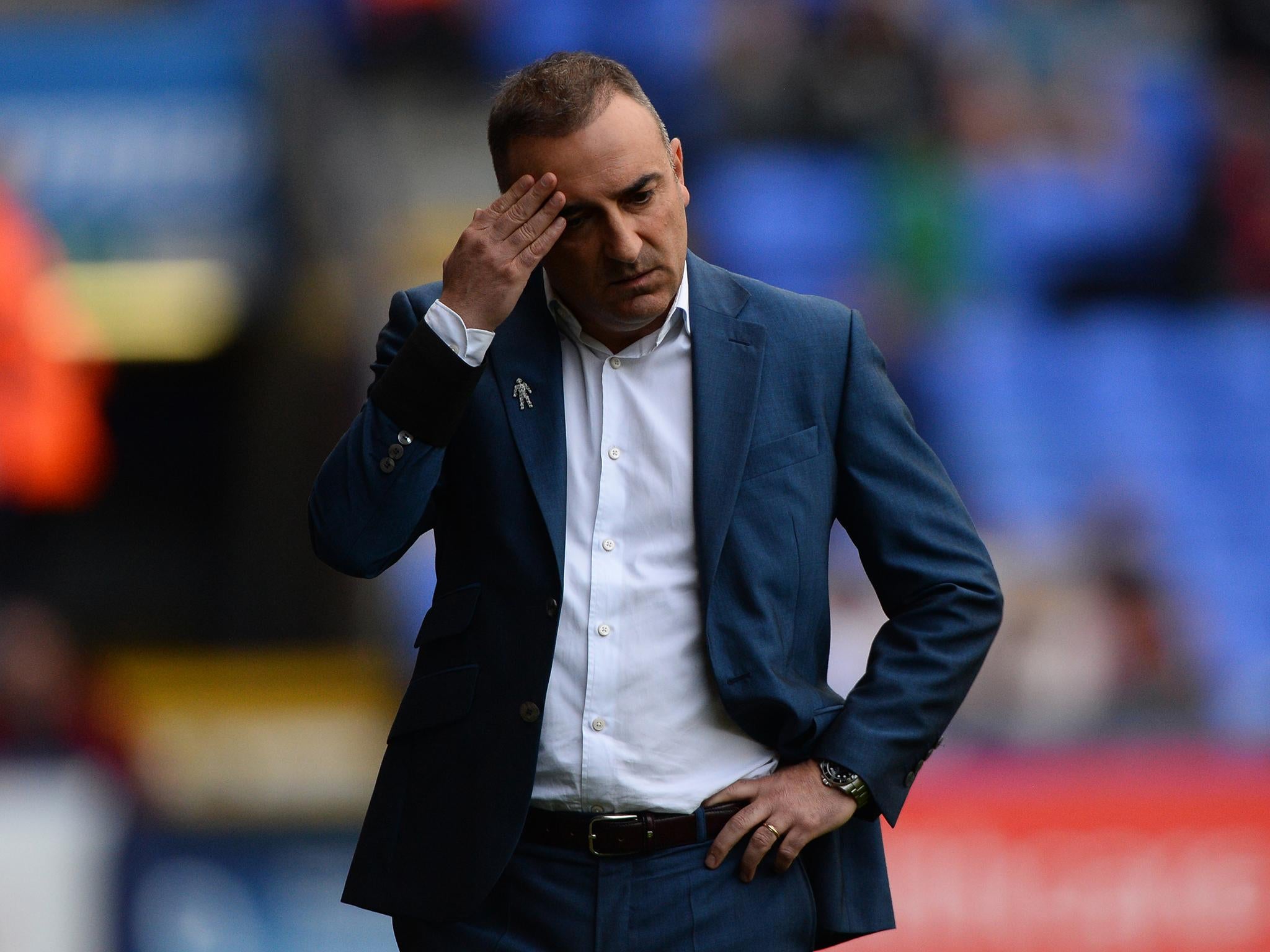 &#13;
Carvalhal was sacked by Sheffield Wednesday on Christmas Eve &#13;