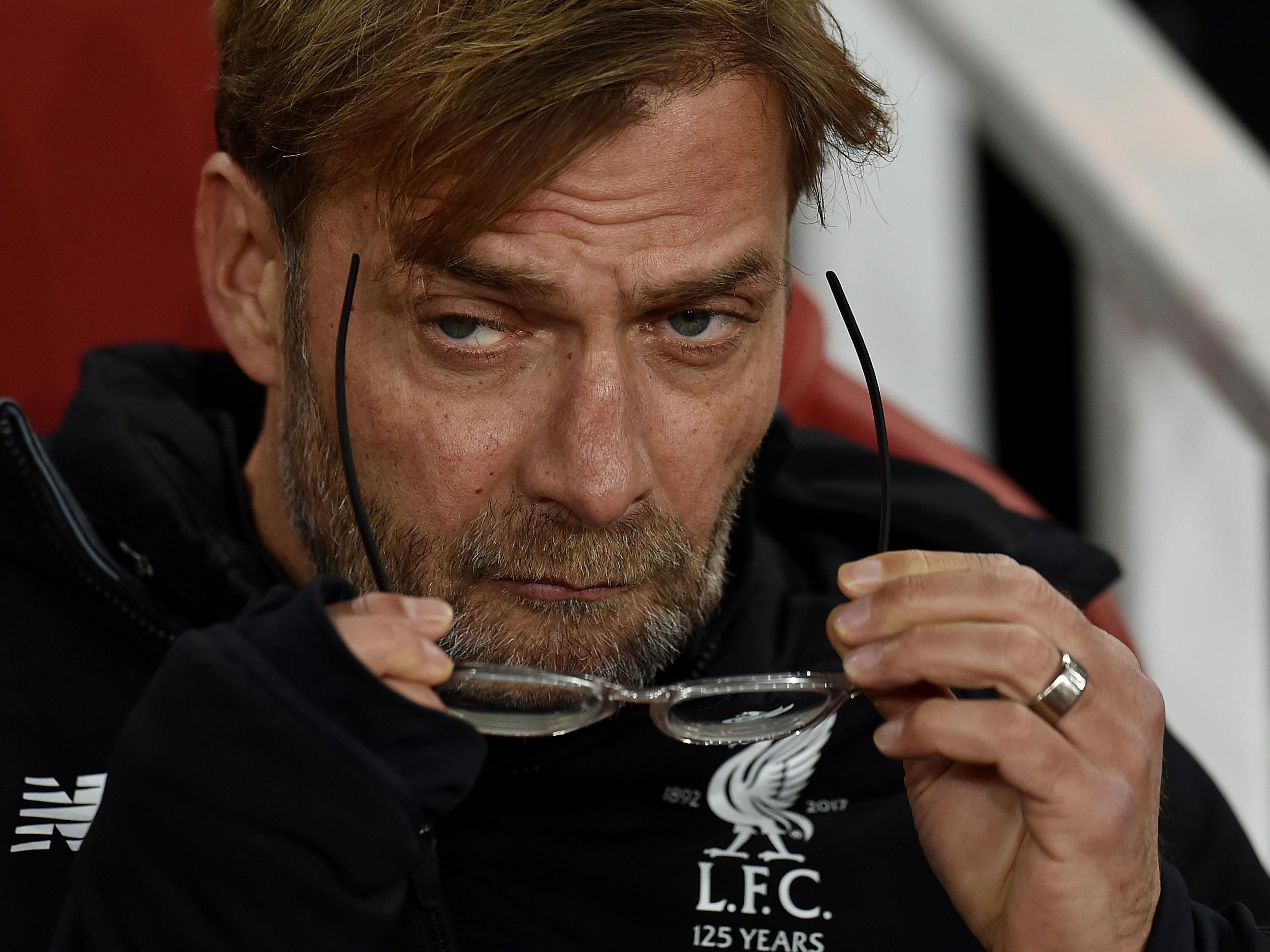 Jürgen Klopp's side have drawn eight of their opening 19 games this season