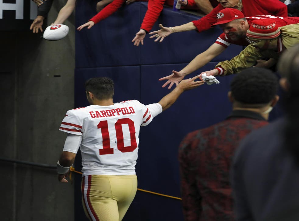 Jimmy Garoppolo is the new face of the 49ers, and they love him