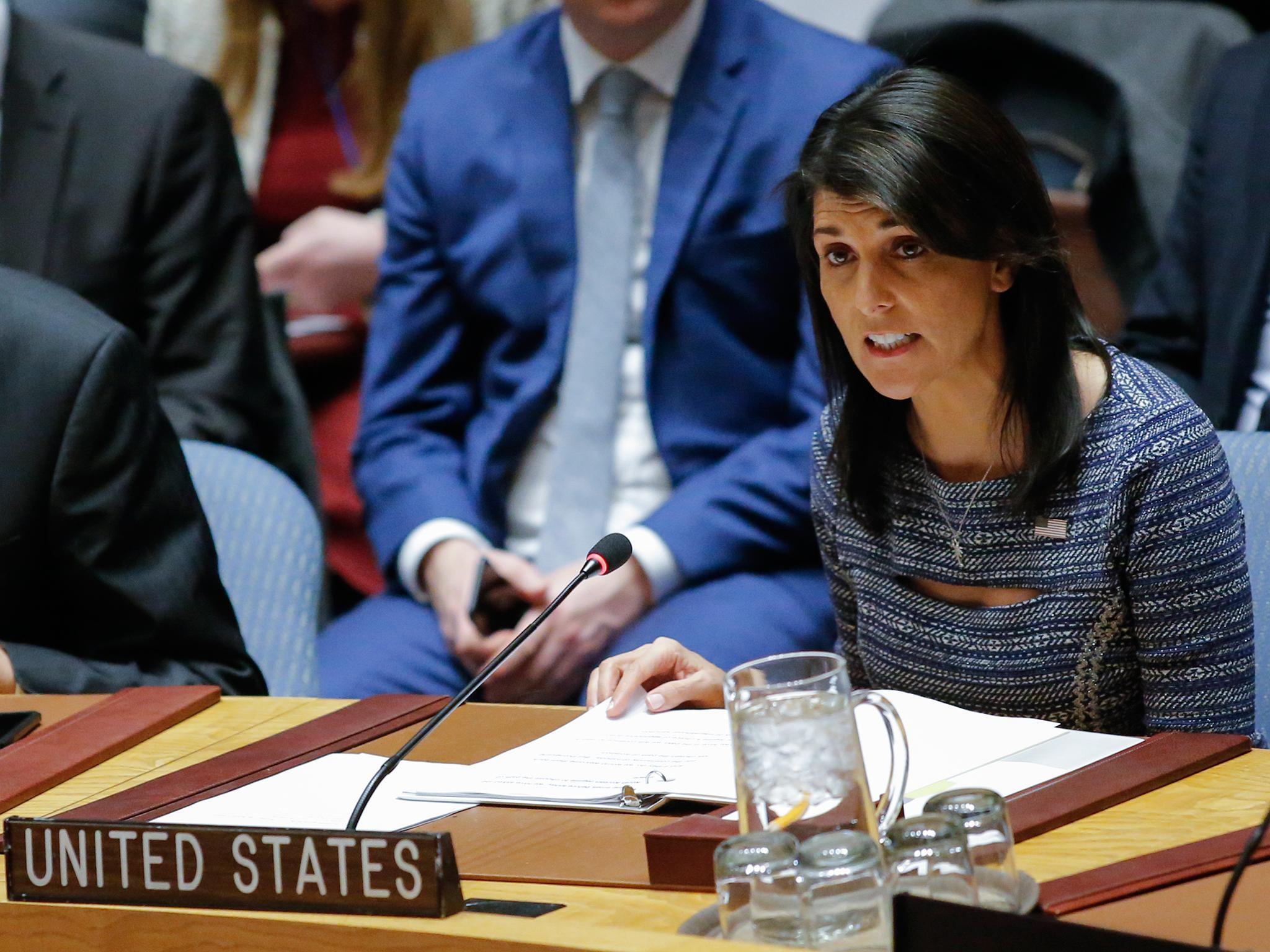 Nikki Haley, US ambassador to the UN, says ‘inefficiency and overspending’ of organisation is well-known