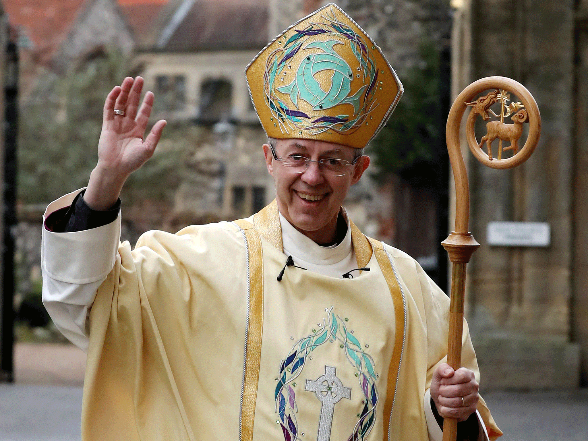 The archbishop attacked 'populist leaders' during a Christmas Day service at Canterbury Cathedral