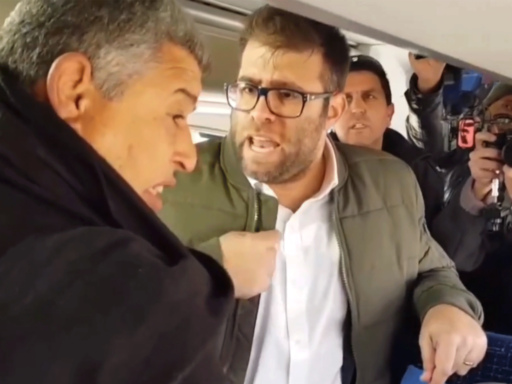 Politician hurls abuse at Palestinian families on their way to visit ...