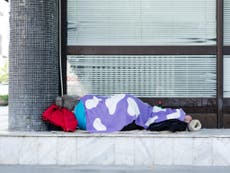 Number of rough sleepers in England hits highest level on record