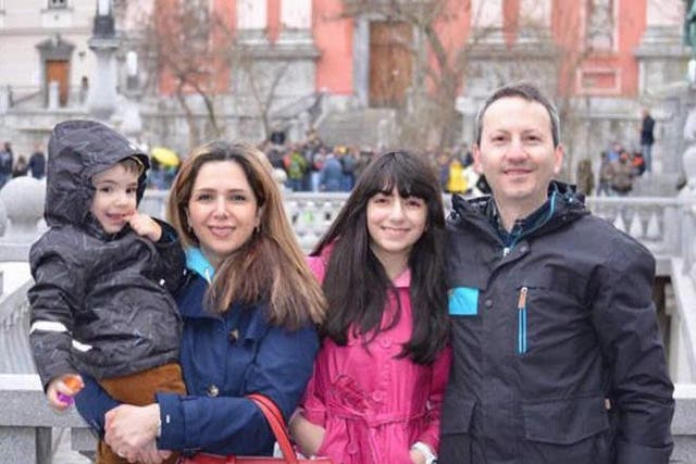 Ahmadreza Djalali, right, is a Stockholm-based disaster medicine specialist accused of collaborating with Mossad to kill Iranian nuclear energy experts