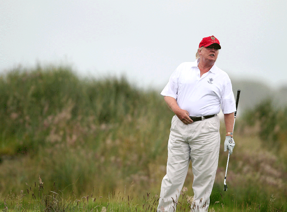 Donald Trump has spent around 40 days at his golf course in Bedminster, New Jersey, since assuming office