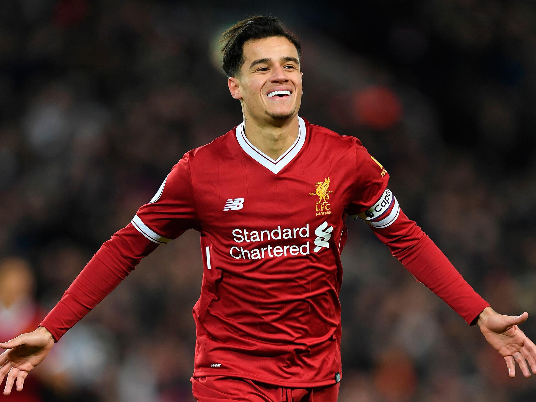 Coutinho has been linked with a move to Barcelona