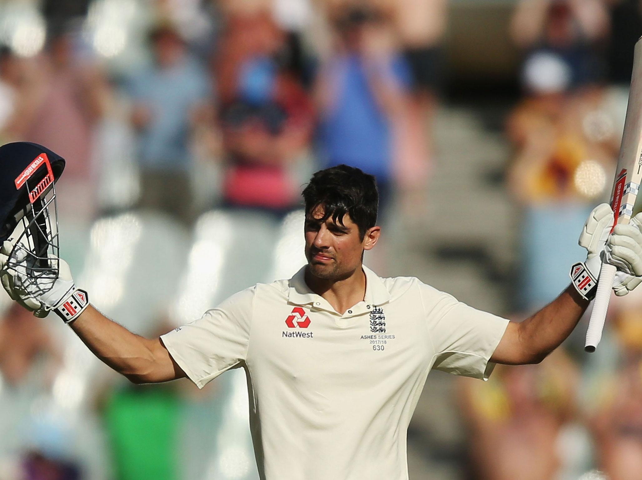 Alastair Cook was the star as England enjoyed their best of the series so far