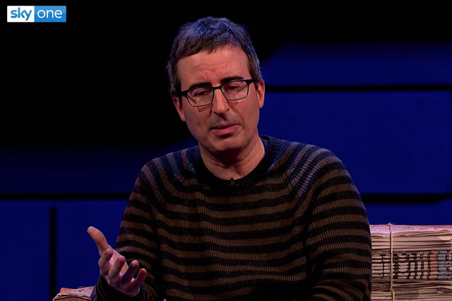 John Oliver said he 'tried and failed' to create a constructive interview with Dustin Hoffman over allegations of sexual assault