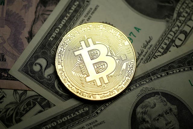 The value of bitcoin soared by almost 1,500 per cent in 2017
