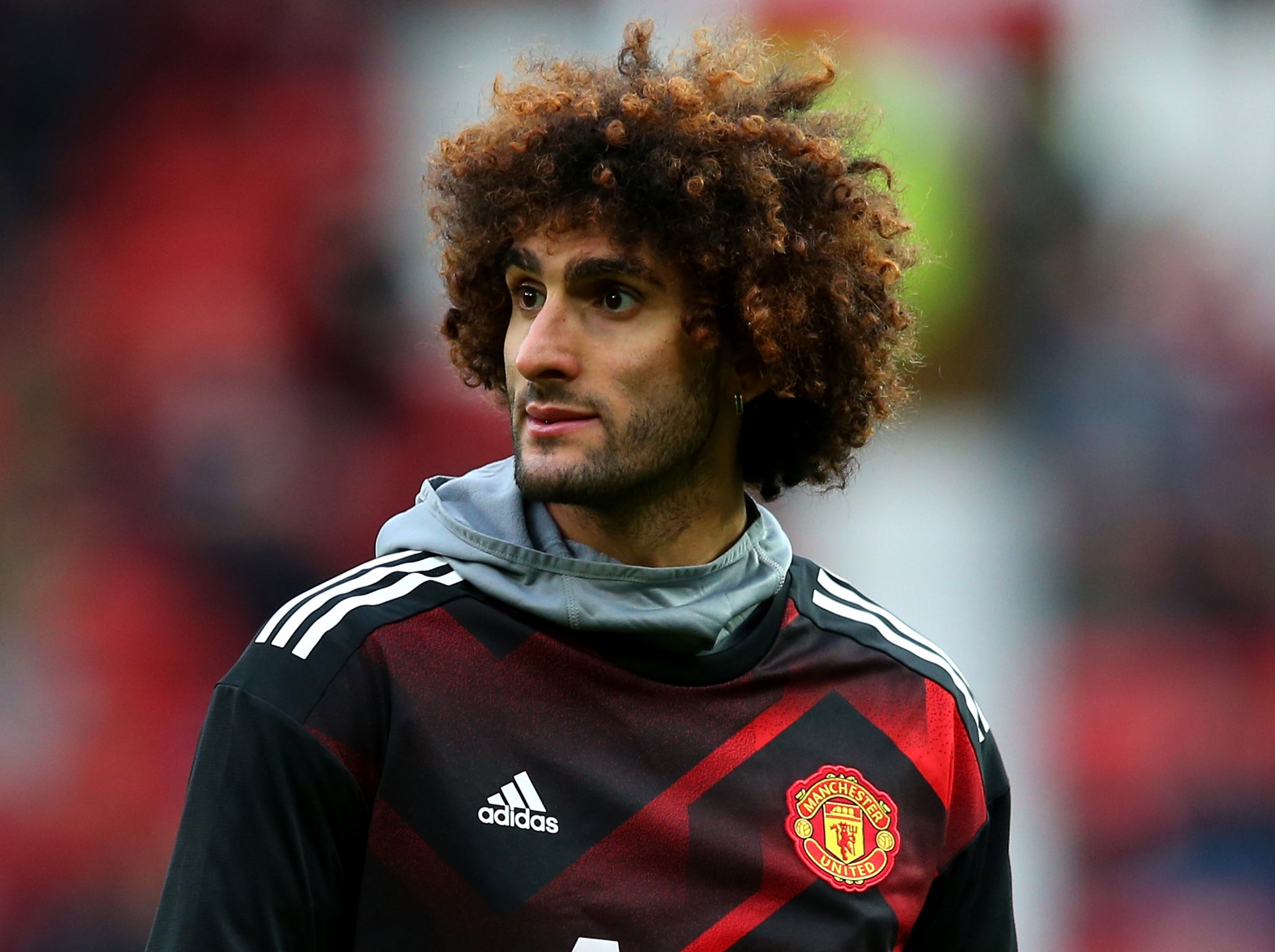 Marouane Fellaini looks set to leave Manchester United