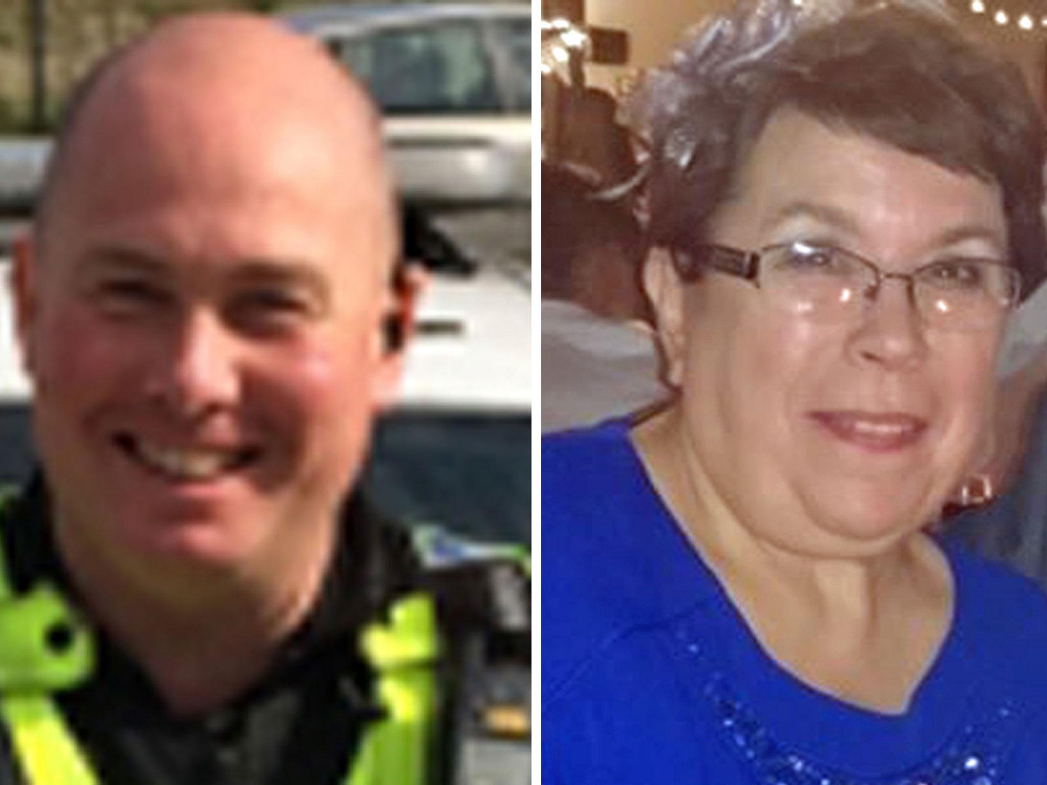 PC Dave Fields and Lorraine Stephenson both died in the crash crash in Sheffield on Christmas Day