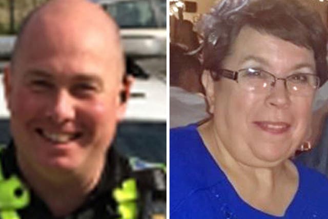 PC Dave Fields and Lorraine Stephenson both died in the crash crash in Sheffield on Christmas Day