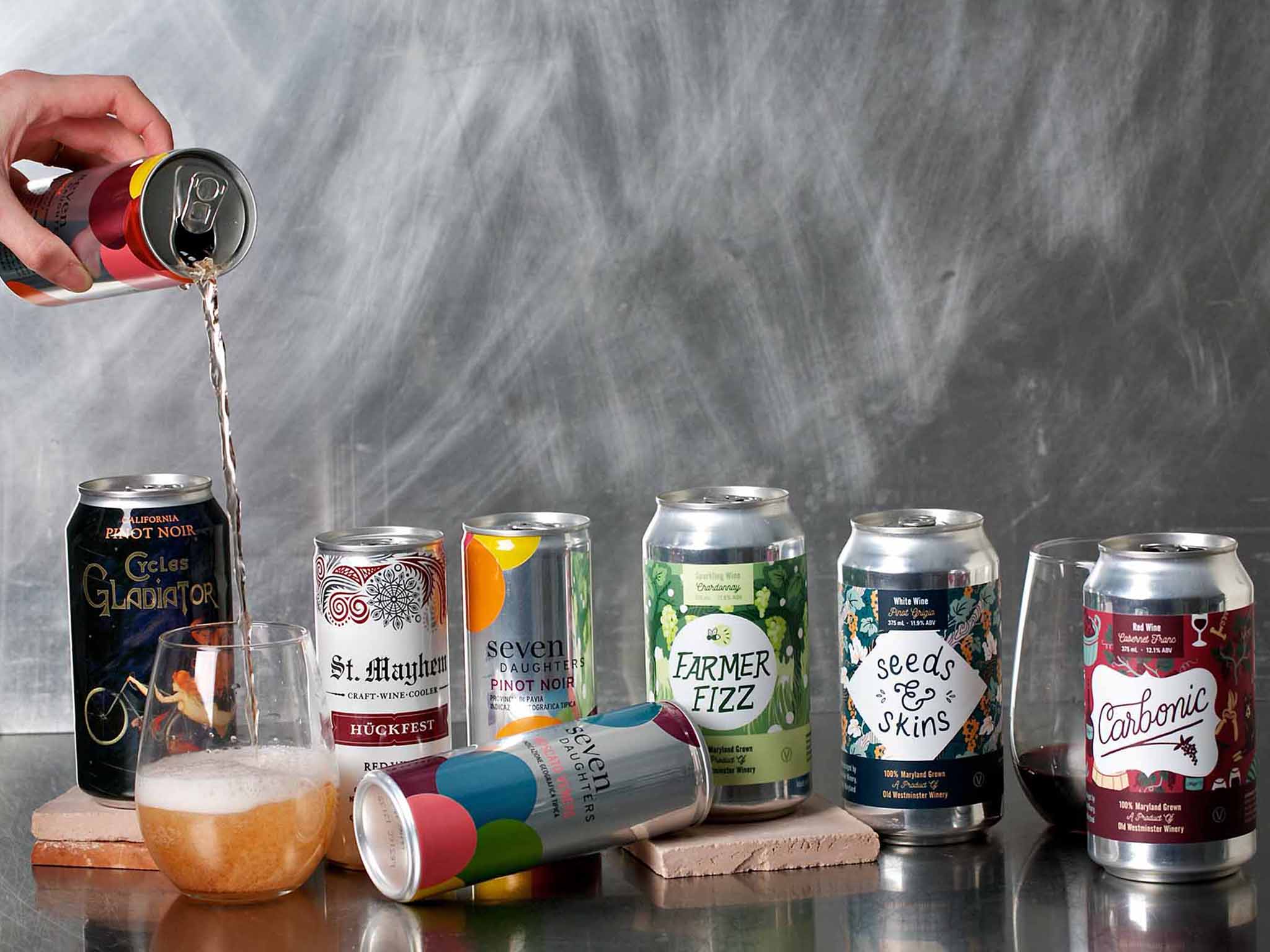 Sales of canned wine have exploded in the past few years