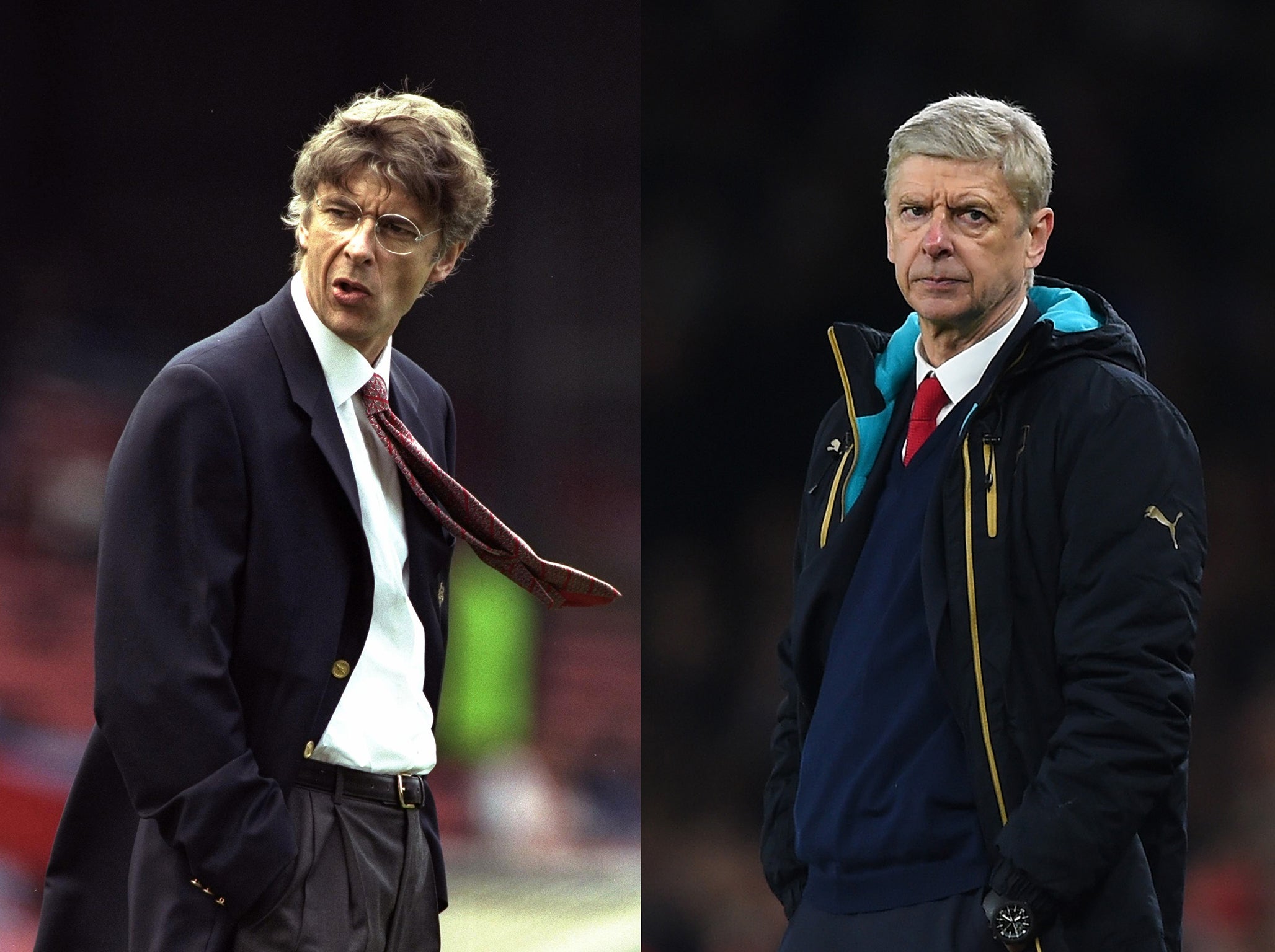 Arsene Wenger first took charge of Arsenal 21-years ago