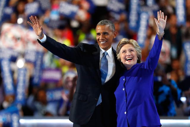 Barack Obama and Hillary Clinton make top of list for 10th year in row