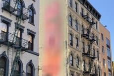 Five-storey-high penis appears in New York
