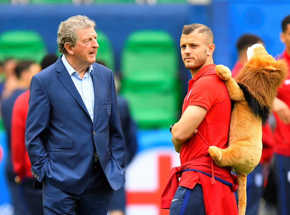 Hodgson took Wilshere to Euro 2016 despite a series of long-term injuries