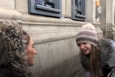 Young girl spends birthday money feeding homeless people