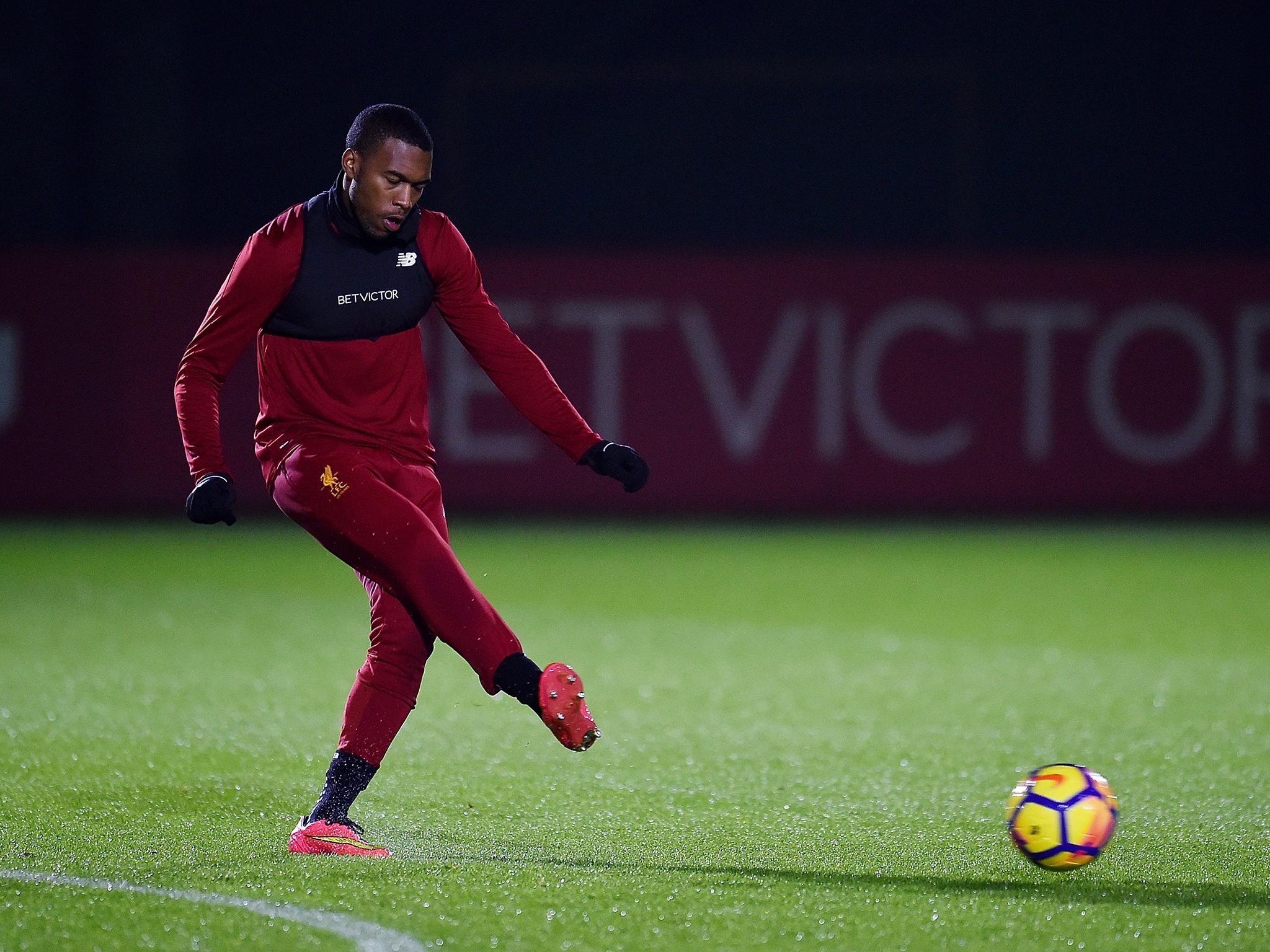 Daniel Sturridge is set for another spell on the sidelines with a muscular injury