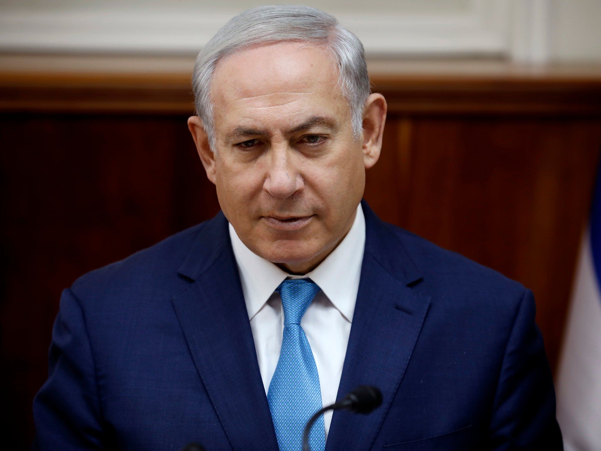 Israeli Prime Minister Benjamin Netanyahu denies any wrongdoing