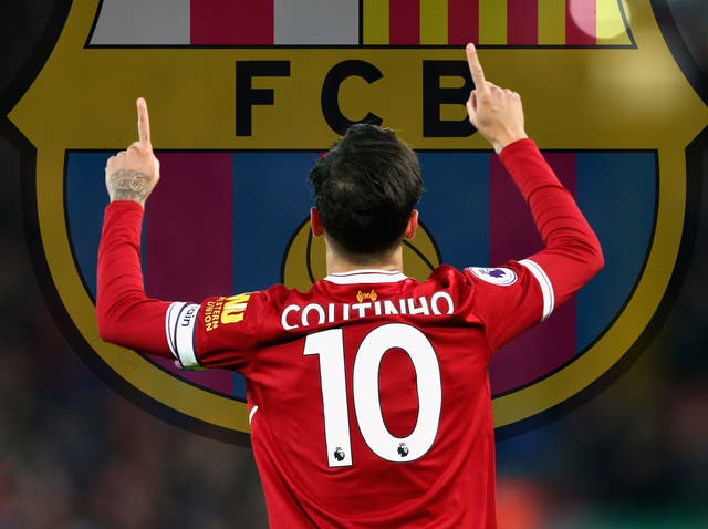 Philippe Coutinho has not ruled out moving to Barcelona