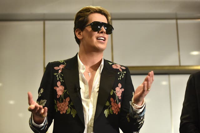 Yiannopoulos in Australia last year