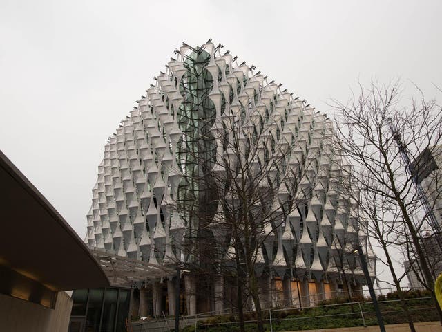 The new US embassy in Nine Elms, London