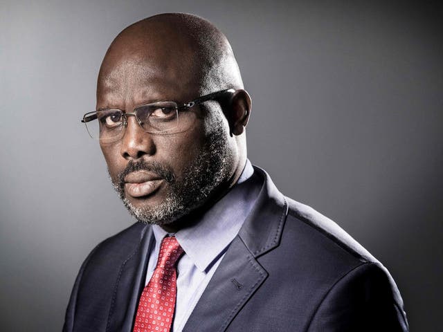 Former international footballer George Weah will become Liberia's president next month