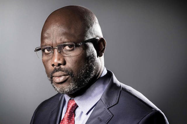 Former international footballer George Weah will become Liberia's president next month