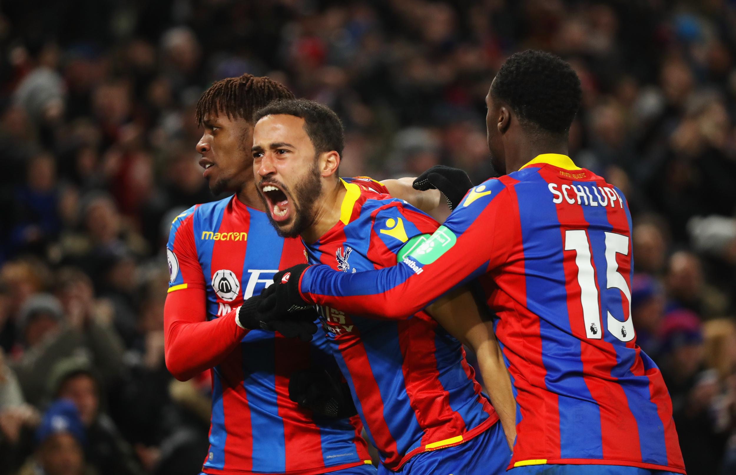 Andros Townsend celebrates his goal (Getty)