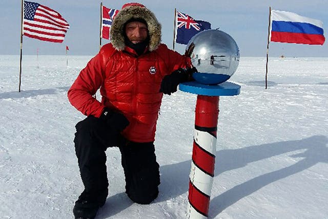 Ben Saunders attempted what he describes as the first ever solo, unassisted crossing of Antarctica in memory of his friend, Lt Col Henry Worsley, who died on an expedition to traverse Antarctic alone last year