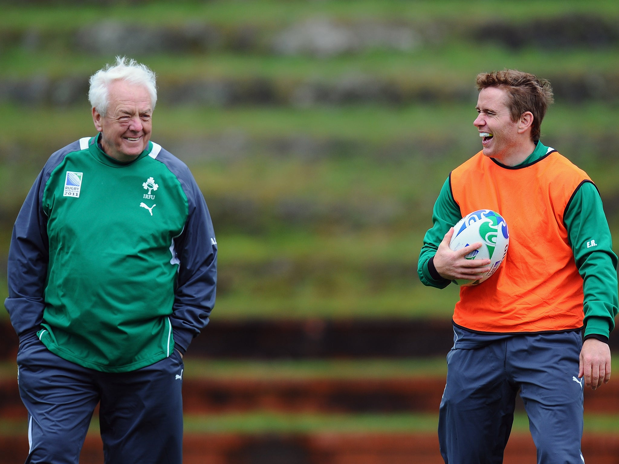 Gaffney helped Ireland win the Six Nations Grand Slam in 2009