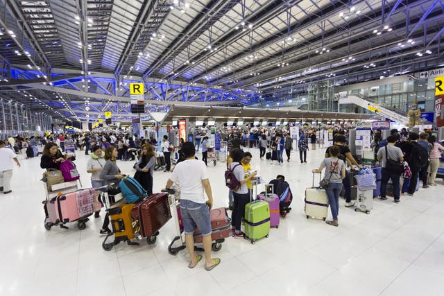 A Zimbabwean family has been living in Bangkok Airport for nearly three months
